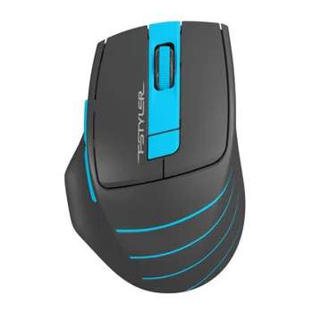 Мышь A4Tech Fstyler FG30 серый/синий оптическая (2000dpi) беспроводная USB (6but)